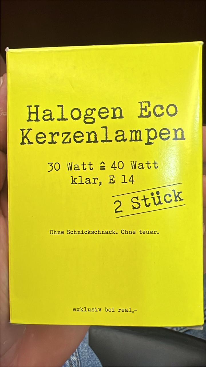 💡 لمبات إضاءة هالوجين بشكل شمعة – صناعة ألمانية عالية الجودة